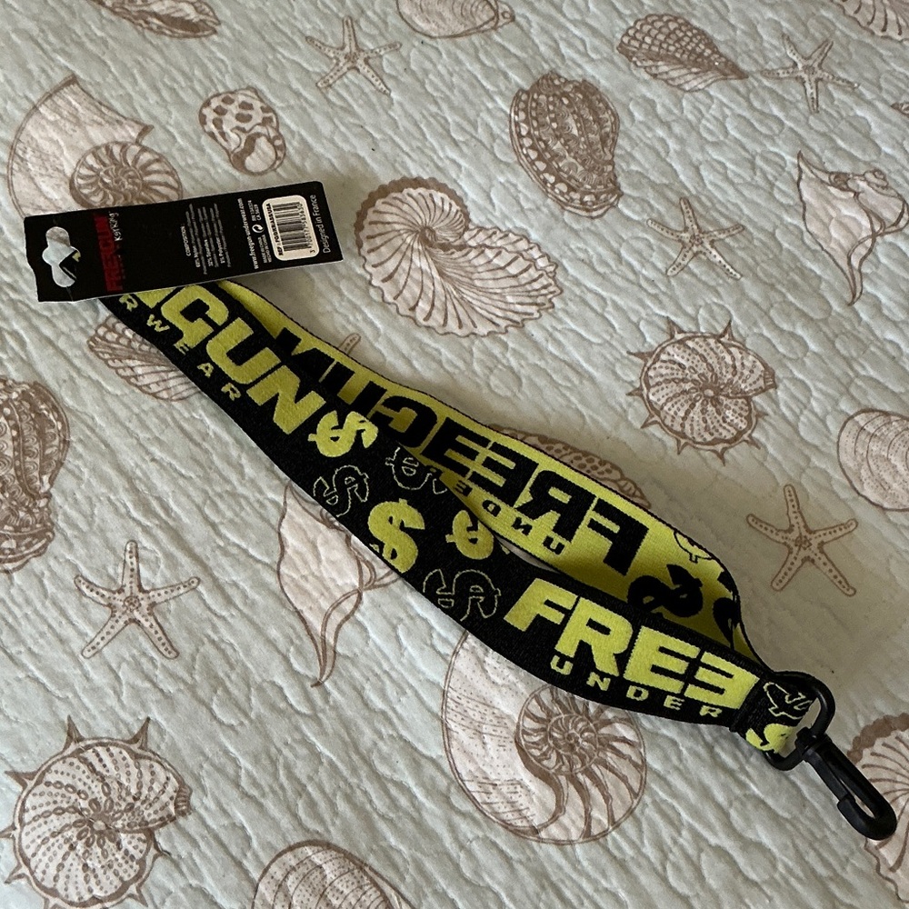 FREEGUN Under Armour Black and Neon Yellow